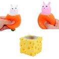 thumbnail image 4 of Shengyu Carrot Rabbit Stress Stress Relieving Tool Silica Fun Toy Stress Relief Carrot Squeezing Carrot Rabbit Carrot Cup type+1, 4 of 6