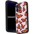 thumbnail image 1 of Compatible with iPhone 14 Pro Phone Case, Butterflies-68 Case Silicone Protective for Teen Girl Boy Case for iPhone 14 Pro, 1 of 1
