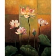 thumbnail image 3 of Deveraux, Jill 15x17 Black Modern Framed Museum Art Print Titled - Lotus, 3 of 5