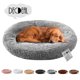 thumbnail image 3 of Decdeal Cama redonda para mascotas decdeal GY-01, diseño suave y cómodo, color gris claro, diámetro 100 cm, altura 26 cm, ideal para mascotas de hasta 30 kg., 3 of 7