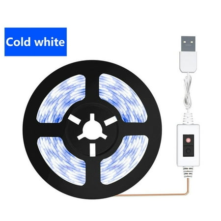 

LED waterproof Strip Light 16ft Dimmable Bright LED Tape Lights Suitable for Home Kitchen Under Cabinet Bedroom
