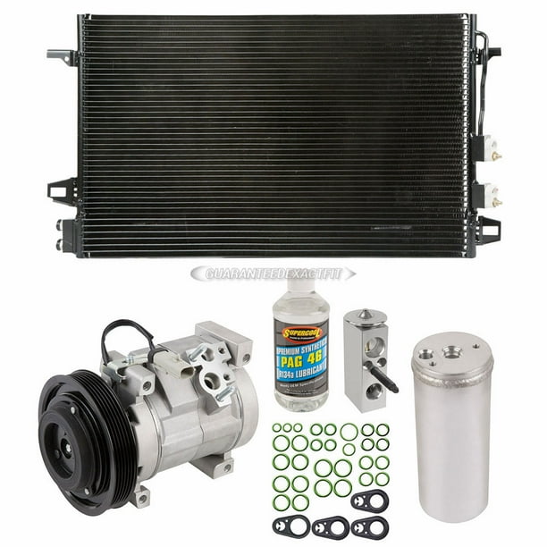 For Dodge Caravan 2.4L 2006 2007 A/C Kit w/ AC Compressor Condenser