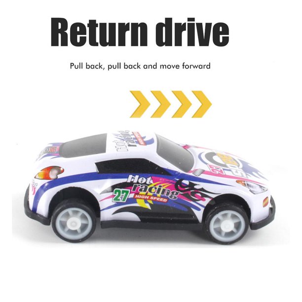 MUNSKT 6 Pièce Mini Jouet de Voiture,Lot de Petites Voiture Friction, Petites Voitures Jouets, Mini ModèLes de Voiture,Miniatures en Métal Friction,pour Enfants à partir de 3 Ans
