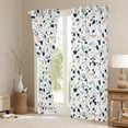 thumbnail image 3 of Feelyou Retro Polka Dot Curtains Pack of 2 (42x84 Each) for Adult, Simple Fashion Style Curtains Blackout, Geometric Abstract Bedroom Curtains, Blackout Curtains Home Decor, 3 of 6