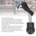 thumbnail image 3 of Wall Static Discharger, Quick Response Durable Explosion Proof 304 Stainless Steel PE Static Discharger Easy Installation High   for Warehouse, 3 of 8