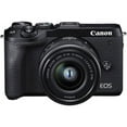 thumbnail image 3 of Canon EOS M6 Mark II Appareil Photo Numérique Sans Miroir avec Objectif 15-45 mm - Noir, 3 of 3