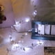 thumbnail image 1 of Guirnalda de luces LED con forma de hojas | 20 luces LED de color blanco cálido para dormitorio y decoración del hogar | Cable flexible de 227 cm para cabecero, bodas, fiestas y decoración navideña, 1 of 6