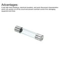 thumbnail image 4 of 18Pcs Glass Tube Fuses, Axial-with Wire 6x30mm 1.5A 250V Replacing or Repairing Many Home Electronics (F1.5A), 4 of 4