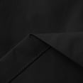 thumbnail image 6 of UJNDER Trench Coat Women Plus Size Short Double Jacket with Stand Collar Casual Fall Work Outerwear Black L, 6 of 6