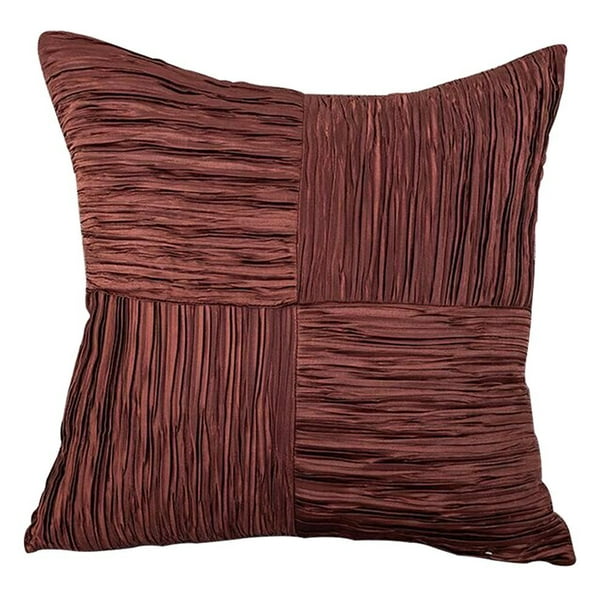 Throw Pillow Covers, Streak 18" X 18" Silk & Satin Square ...