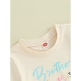 thumbnail image 6 of Bslissey Little Boys Girls Birthday T-shirt Letter Print Crew Neck Pullovers Casual Short Sleeve Shirt Toddler Kids Cute Summer Tops for Daily 2T 3T 4T 5T 6T 7T, 6 of 9