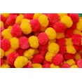 thumbnail image 2 of Decorative Marigold Garland Mala Artificial Flower Genda Phool 5 Feet Long for, 2 of 6