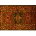 thumbnail image 1 of Ahgly Company Machine Washable Indoor Rectangle Persian Yellow Traditional Area Rugs, 2' x 3', 1 of 4