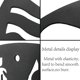 thumbnail image 4 of 1 pieza de arte de pared familiar de metal negro para decorar palabras, letreros rústicos con letras colgantes, decoración recortada con palabras, 4 of 7