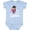 AE-Light Blue, variant on Inktastic I'm the Captain- pirate girl Girls Baby Bodysuit