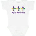thumbnail image 3 of Inktastic My 1st Mardi Gras Fleur De Lis Boys or Girls Baby Bodysuit, 3 of 5