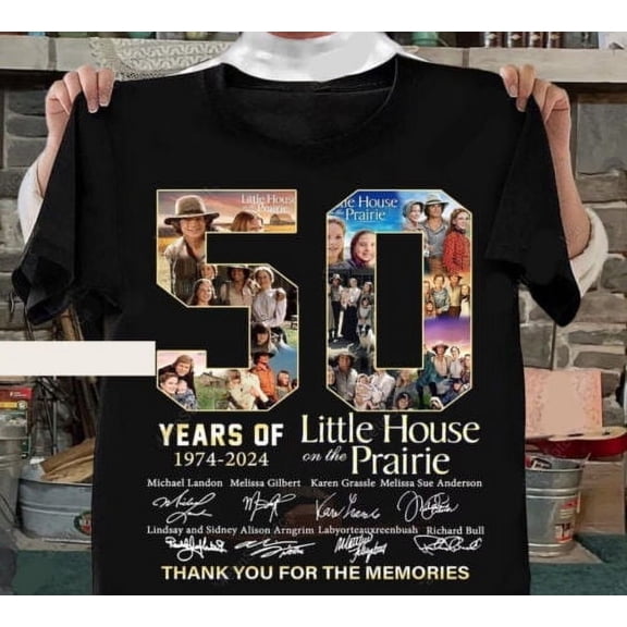 Little House On The Prairie T-Shirt, 1974-2024 Little House Shirt, Unisex Gift F