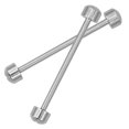 thumbnail image 3 of Watch Screw Tube Rods Connect Rod Metal 2Pcs 20mm Inner Diameter, 3 of 7