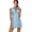 Blue Leopard Print, variant on Yuyamidu Camo American Flag Womens Tennis Golf Dresses Size L Breathable Slim Fit Sports Activewear Dress with Shorts and Pockets Workout Casual Golf Dresses