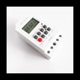 thumbnail image 2 of 220VAC 25A KG316S Digital 1 Second Timer Switch Automatic Electronic Programmable Power Timer Switch,1 x Timer Switch,white, 2 of 8