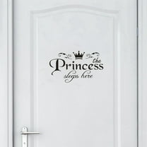 Zmeidao Princess Home Decor Wall Sticker Decal Bedroom Door Vinyl Art Mural