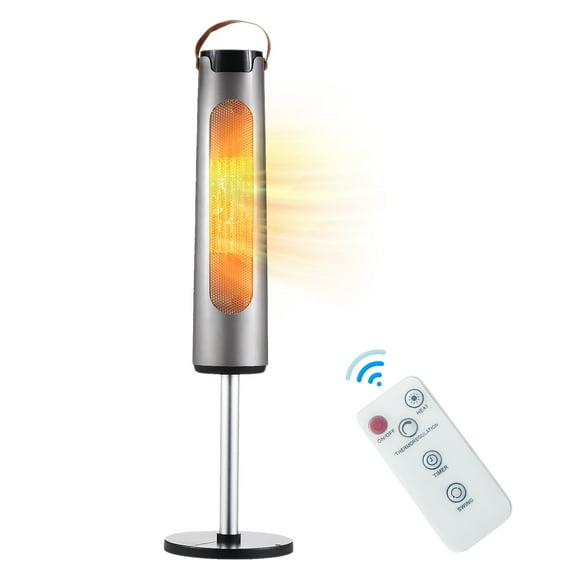 Calentador eléctrico Tomshoo portátil de 2000 W para uso en interiores Cerámica PTC