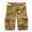 A, variant on Jiyugala Mens Fashion Sports Cotton Multi Pocket Camouflage Casual Short Pants