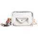 thumbnail image 1 of LHSHID Clear Purse Women 2 in 1 Transparent Jelly Crossbody Bag Candy Color Clutch Handbag Trend Portable Shoulder Slung, 1 of 7