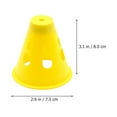thumbnail image 4 of SHISUYAN Yellow PE Tent Nail Warning Caps for Camping Decor and Safety 2 Pieces, 4 of 8