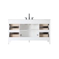 thumbnail image 2 of Elegant Lighting VF29360GR Millie 60" Free Standing Single Basin Vanity Set - Grey, 2 of 7