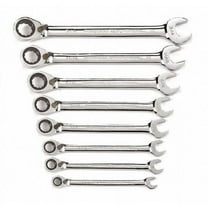 Wrench Set Reversible 8 Piece SAE