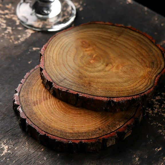 YSNOOWE Heat Resistant Pad Natural Wooden Design 1Pcs 3.5x3.5in