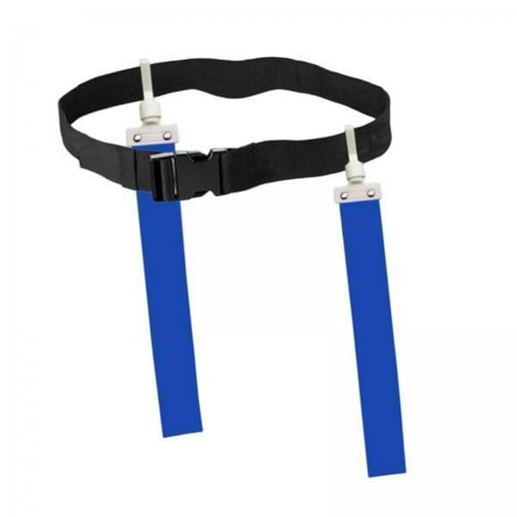 2x Cinturón de Fútbol de Bandera Etiqueta de Bandera de Rugby con Combinación de Hebilla de Aire para Equipos de Entrenamiento Deportivo 2 piezas