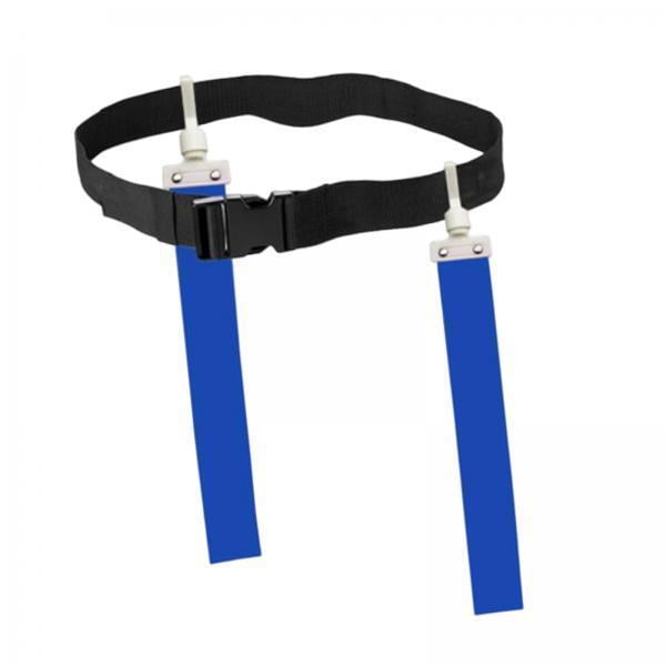 2x Cinturón de Fútbol de Bandera Etiqueta de Bandera de Rugby con Combinación de Hebilla de Aire para Equipos de Entrenamiento Deportivo 2 piezas
