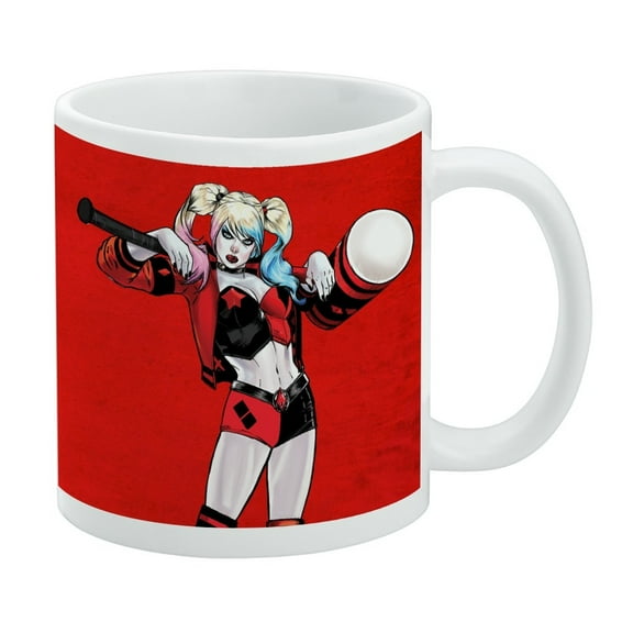 Harley Quinn Character White Mug
