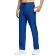 thumbnail image 2 of Pantalones TBMPOY para hombre, ligeros, para senderismo, color azul real, talla M, 2 of 7