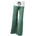 thumbnail image 1 of Pantalones de talla grande para mujer, para Yoga, salón, deportes, pierna ancha, ajuste informal S Zulema  Pantalones anchos de la pierna de la yoga, 1 of 8
