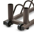 Marcy, Horizontal Weight Plate Rack, STB-0130, Wheels for portability ...