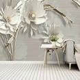 thumbnail image 1 of 3D Wallpaper Embossed Flowers SKU# WAL0224, 1 of 1