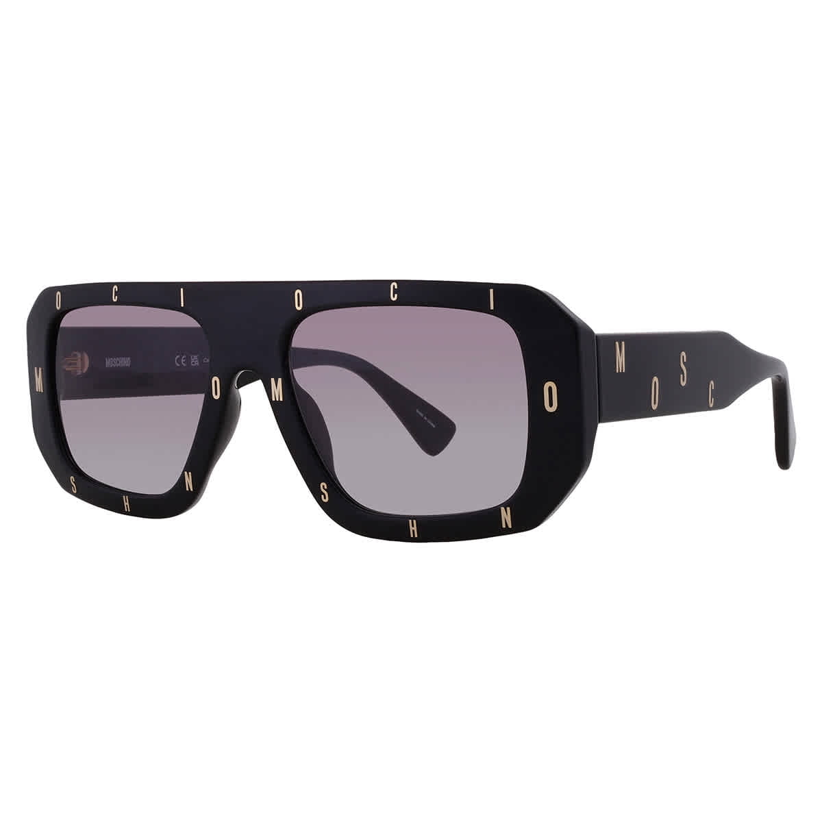 Moschino MOS077/S 0807 IR Women's Black Cat Eye Frame