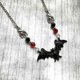 thumbnail image 3 of Halloween Necklace Retro Animal Black Bat Necklace Gothic Style Neck Jewelry Party Accessories, 3 of 5