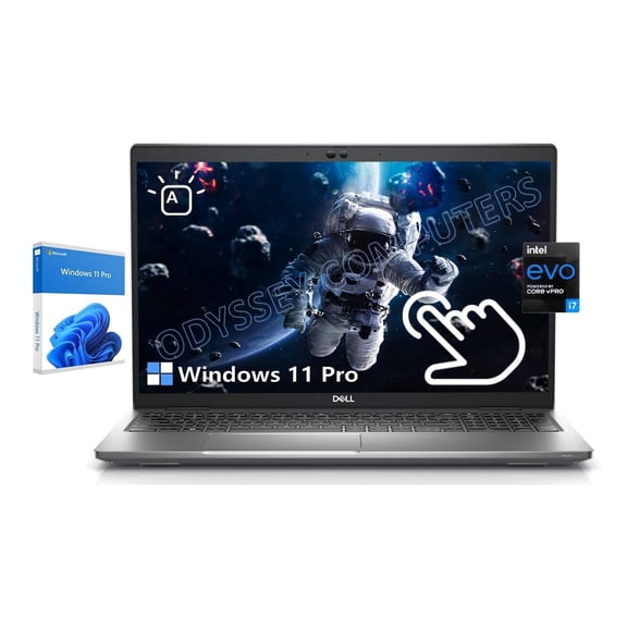Restored Dell Latitude 5530 15.6" 1920x1080 FHD Touchscreen Laptop | Core i7-1265U - 512GB NVMe SSD - 32GB DDR4 RAM | 10 cores @ 4.8 GHz Win 11 Pro Sliver Grade A