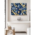 thumbnail image 6 of Lemon Bird Wall Art for Living Room,Canvas Picture Wall Decor for Bathroom Bedroom,Blue Yellow Pastoral Flowers Plant Summer Painting Artwork for Office Kitchen Hallway Dining Room Home Decor 24"x32", 6 of 8
