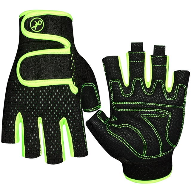 Guardurnaity Guantes de poliéster para , para hombre, talla 3/4, para kayak, remo, yate, pesca, soporte para plancha. guantes y mitones METRO