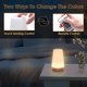 thumbnail image 4 of Viluse D, lámpara de noche, Tacti - lámpara de noche con 13 estrellas alternas, lámpara de lámpara Readargeab con control remoto de dormitorio, sal para bebés y salones, marrón claro esquí esquí Gafas de esquí, 4 of 5