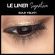 thumbnail image 5 of Delineador de ojos L'Oréal Paris Le Liner Signature Gold Velvet 0.3 ml, 5 of 7