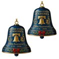 thumbnail image 2 of Dserfhy United States 250th Anniversary Bell Ornament Patriotic Commemorative Doorbell Xmas Tree Hanging Decoration for Home Garden Decor, 2 of 8