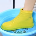 thumbnail image 5 of Waterproof Silicone Shoe Covers for Rain,Reusable Non Slip Rubber Rain Shoe Cover Cycling Shoe Protectors Outdoor with Non-slip Sole Apply to Men,Women,Kids, 5 of 6