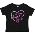 thumbnail image 3 of Inktastic I Love My Aunt and Uncle in Pink Chalk Heart Boys or Girls Baby T-Shirt, 3 of 5
