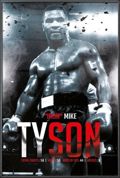 IRON MIKE TYSON POSTER BOXING LEGEND WALL ART PICTURE PRINT LARGE GIANT HUGE